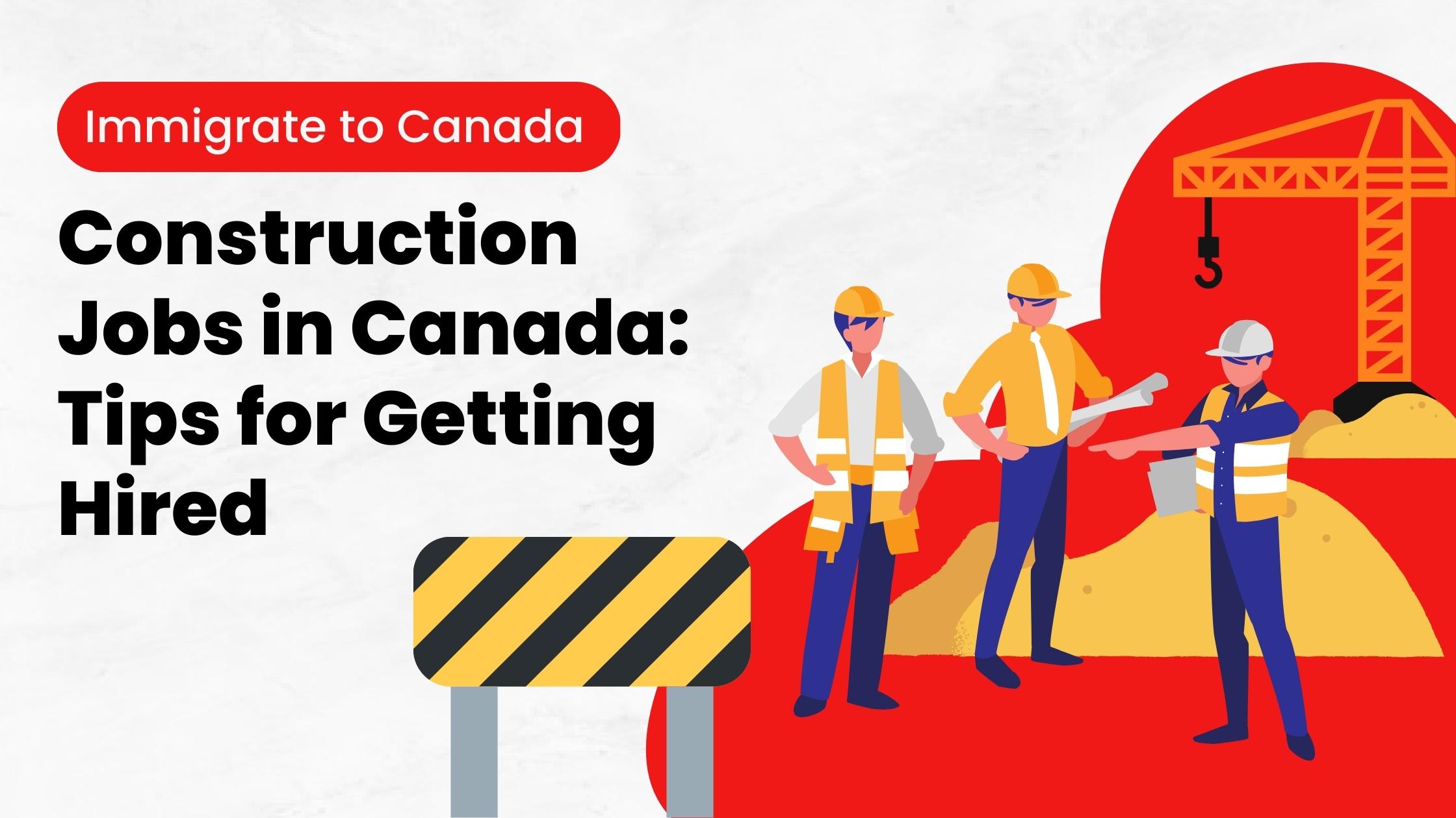 The construction industry in Canada